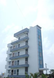 Budova, kde se aparthotel nachází