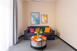 Posedenie v ubytovaní IND.U Apartamenty