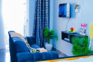 TV a/nebo společenská místnost v ubytování PK Homes