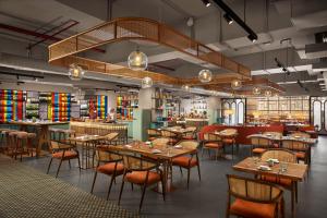 Restaurace v ubytování Hyatt Centric Ballygunge Kolkata