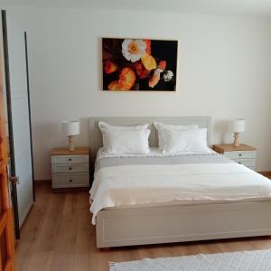 Postel nebo postele na pokoji v ubytování Apartments Gverić