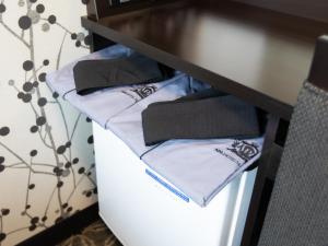 เตียงในห้องที่ APA Hotel Akihabara Ekihigashi