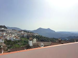 a view of a city from the roof of a building at Casa Sinclair in Gaucín