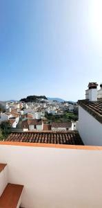 a view of a city from the roof of a building at Casa Sinclair in Gaucín