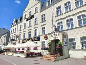 Budova, v ktorej sa hotel nachádza