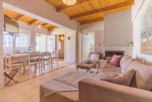 Χώρος καθιστικού στο Casa Verde