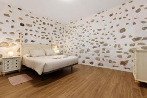 Posteľ alebo postele v izbe v ubytovaní Casa Milagrito Betancuria