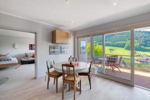 Postel nebo postele na pokoji v ubytování Ferienwohnung Kuckuckslockennest