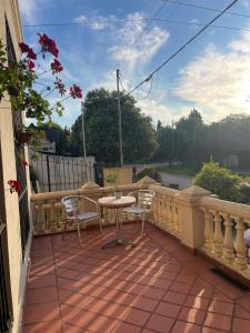 Balkón nebo terasa v ubytování El Colonial