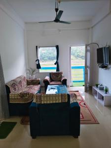 Μια τηλεόραση ή/και κέντρο ψυχαγωγίας στο Valley View Homestay