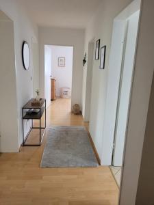 Katil atau katil-katil dalam bilik di Ferienwohnung am Stadtpark
