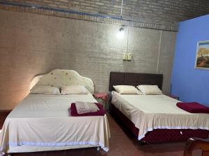 Postel nebo postele na pokoji v ubytování Loft Privado en Casa Tranquila-Ideal para tu Estancia