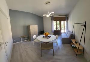 Χώρος καθιστικού στο Casa Camoscio Piano 1