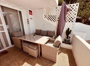 Posezení v ubytování Suite Infinity Ocean - sea view