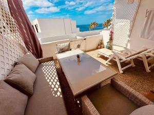 Posezení v ubytování Suite Infinity Ocean - sea view