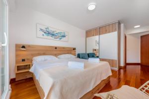 Postel nebo postele na pokoji v ubytování Apartman Zdravka
