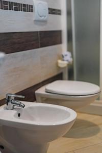 Ένα μπάνιο στο Albergo Settebello