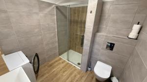 Ένα μπάνιο στο Modern 2-room apartment,balcony, Liptovský Mikuláš +10 φωτογραφίες