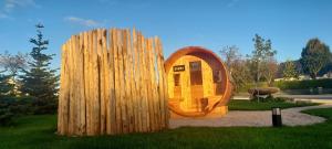 Ogród w obiekcie Au Dolmen de Kerhus "Toppen"