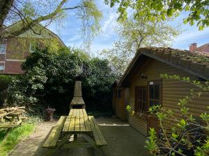 Zahrada ubytování Ferienwohnung Schwalbennest - Haus Seeschwalbe + 5 fotografií