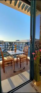 Balkón nebo terasa v ubytování Appartement costa mar martil
