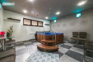 Istumisnurk majutusasutuses Apartmány, Penzion, Wellness U zlaté rybky