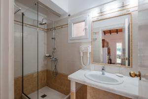 Kúpeľňa v ubytovaní Kalamionas Studios & Apartments