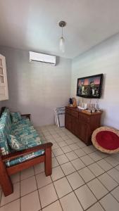 TV/trung tâm giải trí tại Serrmabi Pé na Areia by La Playa