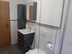 Koupelna v ubytování Ferienapartment Karle