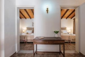 Posteľ alebo postele v izbe v ubytovaní Kalamionas Studios & Apartments