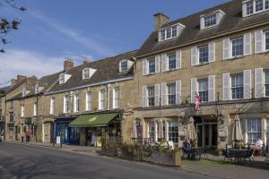 a row of buildings on a city street at The Smithy in Chipping Norton