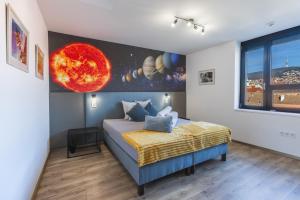 Posteľ alebo postele v izbe v ubytovaní R73 Residences