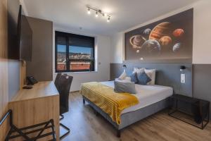 Posteľ alebo postele v izbe v ubytovaní R73 Residences