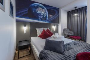 Posteľ alebo postele v izbe v ubytovaní R73 Residences
