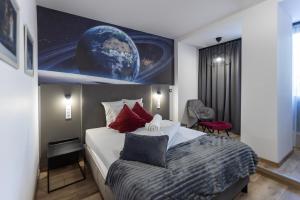 Posteľ alebo postele v izbe v ubytovaní R73 Residences