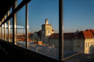 Budova, v ktorej sa apartmánový hotel nachádza