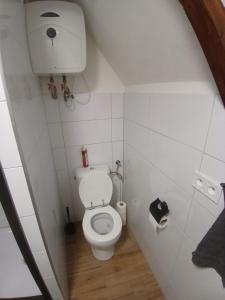 Koupelna v ubytování Chata Kamenice