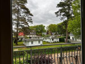 Κήπος έξω από το Maisonette Ferienwohnung, fußläufig zum Fleesensee mit eigenem Garten