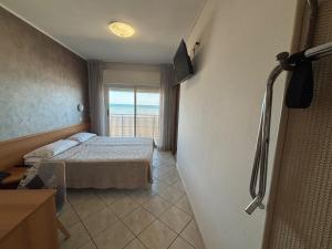 Postel nebo postele na pokoji v ubytování Abahotel