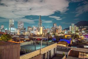 Nespecifikovaný výhled na destinaci Bogotá nebo výhled na město při pohledu z hotelu