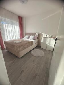 Postel nebo postele na pokoji v ubytování Starigrad Paklenica-Josipa apartmani