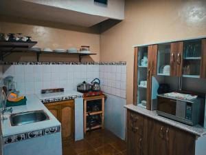 Kuchyň nebo kuchyňský kout v ubytování Casa Aguilar