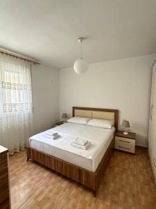 Postel nebo postele na pokoji v ubytování Mona Seaside Apartment with Parking