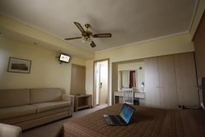 TV a/nebo společenská místnost v ubytování Orpheus Hotel + 12 fotografií