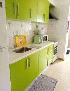 Køkken eller tekøkken på Apartamento Sandra