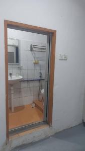 Koupelna v ubytování Pandan Hotel