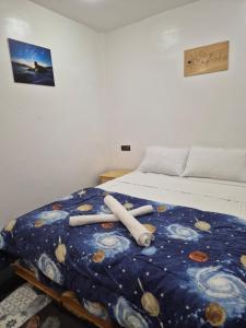 Postel nebo postele na pokoji v ubytování LAFAMILIA SURF imsouane