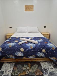 Postel nebo postele na pokoji v ubytování LAFAMILIA SURF imsouane