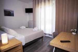 TV a/nebo společenská místnost v ubytování B&B Hill Ranch