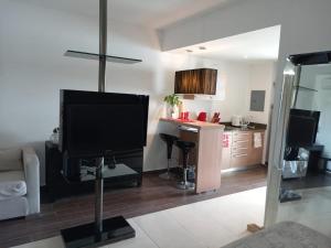 Kuchyň nebo kuchyňský kout v ubytování Playa Blanca Town Center